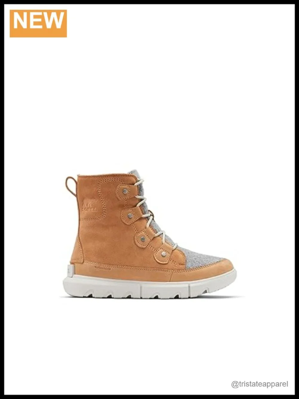 Women's Waterproof Winter Snow Boots with Suede & Felt - Insulated, Lace-Up